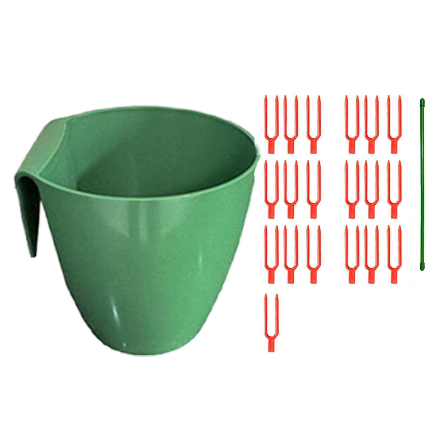 Propagation Cup Set Featuring Food Grade and Runner Forks Ideal for Strawberry Runners and Seedling Cultivation Drainage Planting Cups