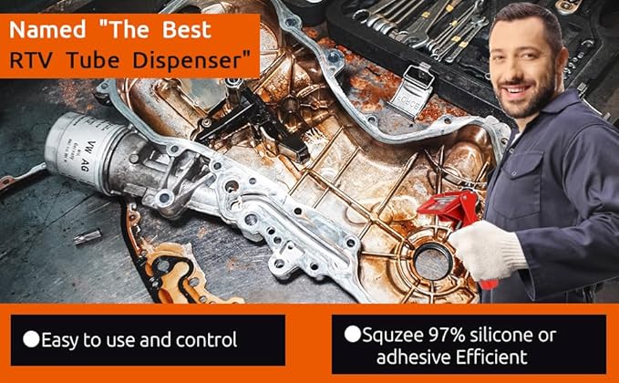 RTV Tube Extrusion Tool，Efficient RTV Squeezer Dispenser