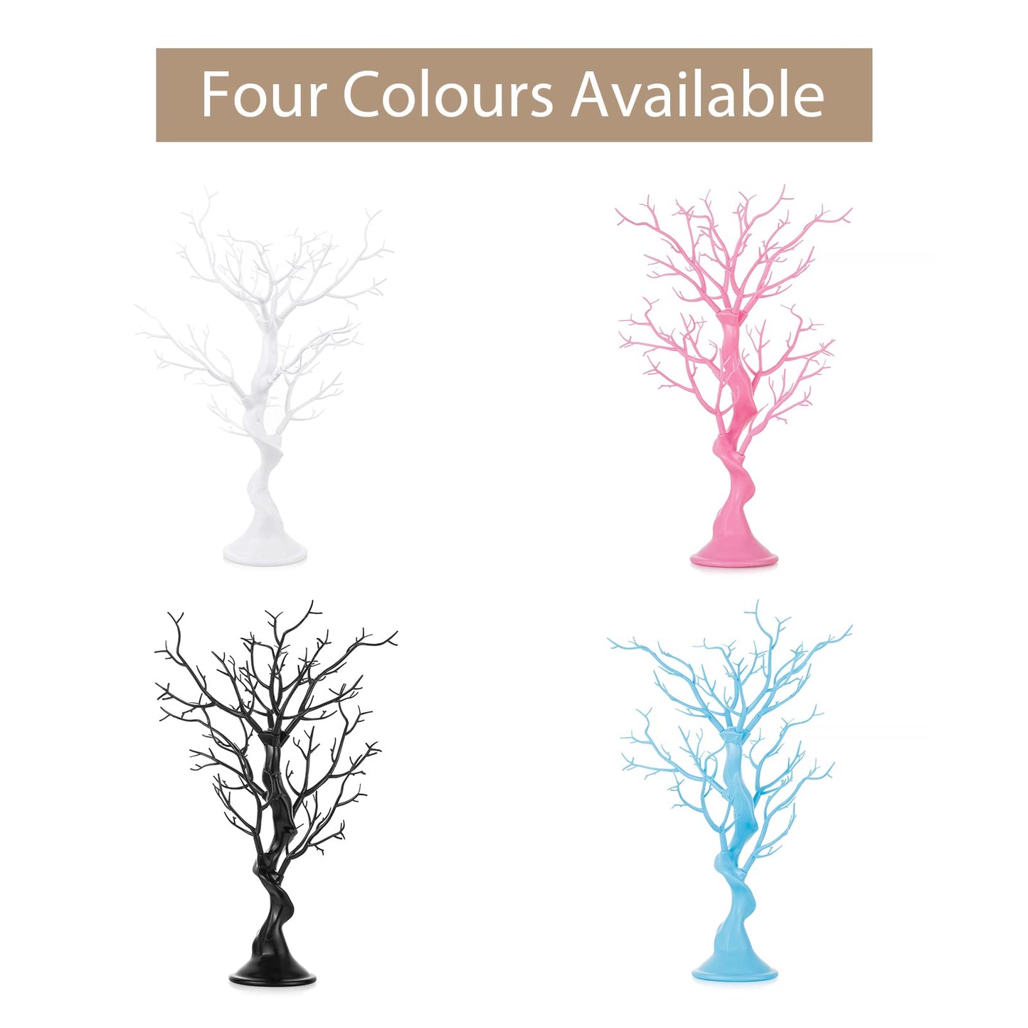 Sziqiqi Small Artificial Tree for Table Centerpiece Black Fake Trees 1.9FT Faux Tree for Party Birthday Garden Home Halloween Decorations Gothic