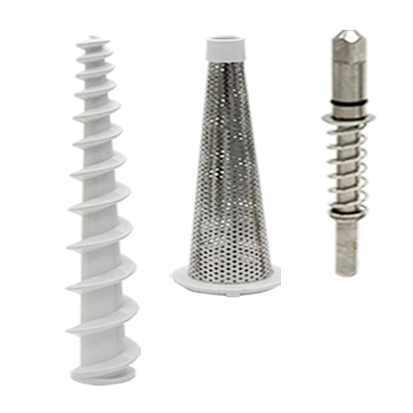 Replacement 3in1 Fruit & Vegetable Strainer Attachment Set - Includes Food Grinder Attachment and KN12AP Citrus Juicer Attachment Pack Juicer Attachment,Compatible with All KitchenAid Stand Mixers
