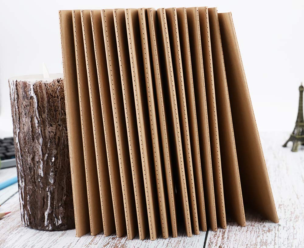 Wotion Lined Notebook 16 Pack, A5 Journals to Write in for Travel, 60 Pages/30 Sheets, 8.3" x 5.5", Thick Paper Notebooks for Students Office Women Men, Travel Journal Diary Planner Set