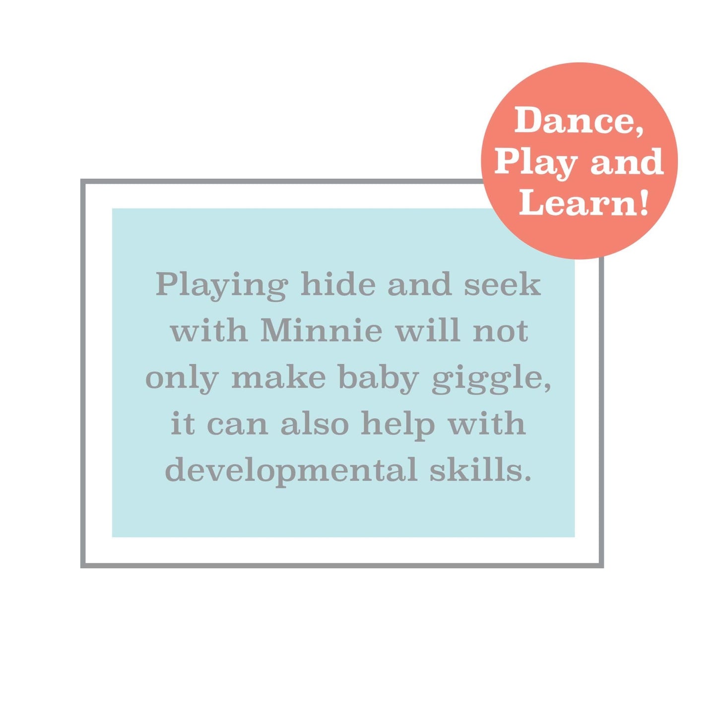 Disney Baby Hide-and-Seek Minnie Mouse Interactive Plush