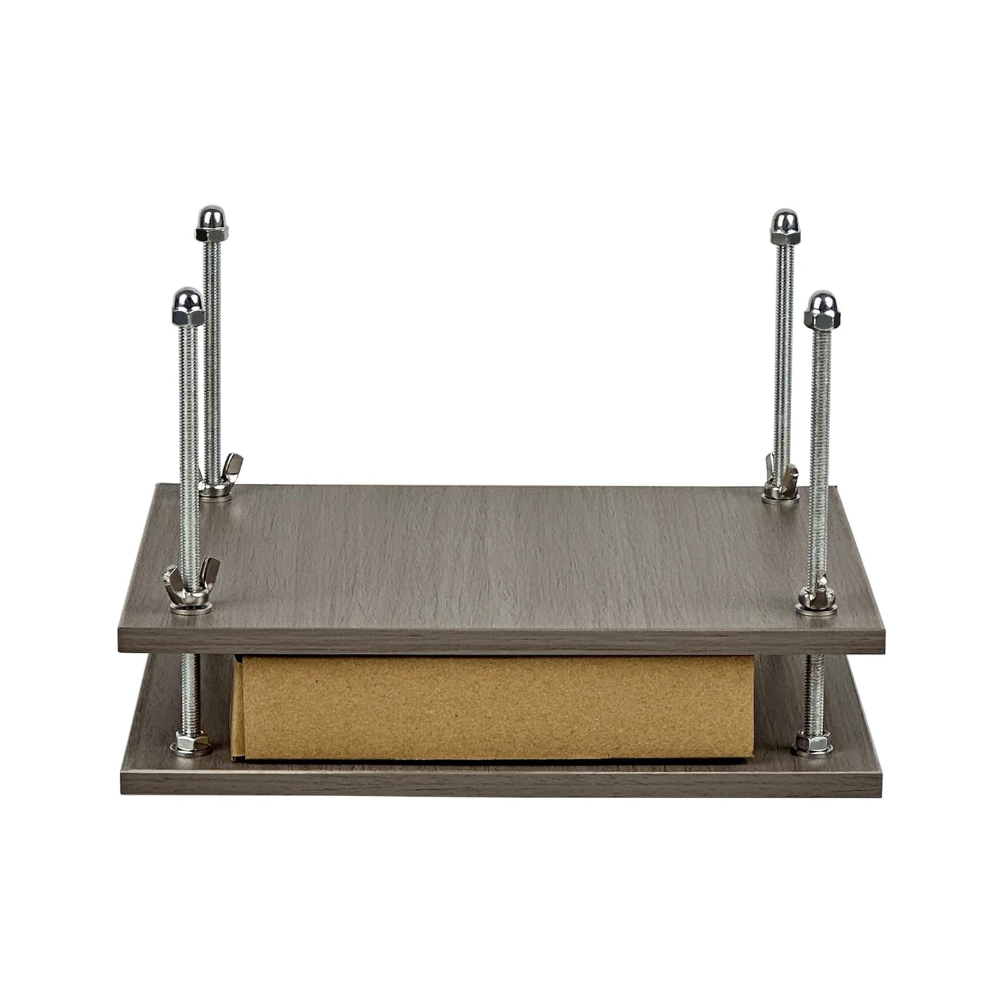 HEYUROP Book Press, Book Press Bookbinding, Paper Press, Book Binding Press, Portable Bookbinding Press for Handmade Bookbinding, Book Binding Clamp, Flower Press Kit 9.1 * 7.1 inch