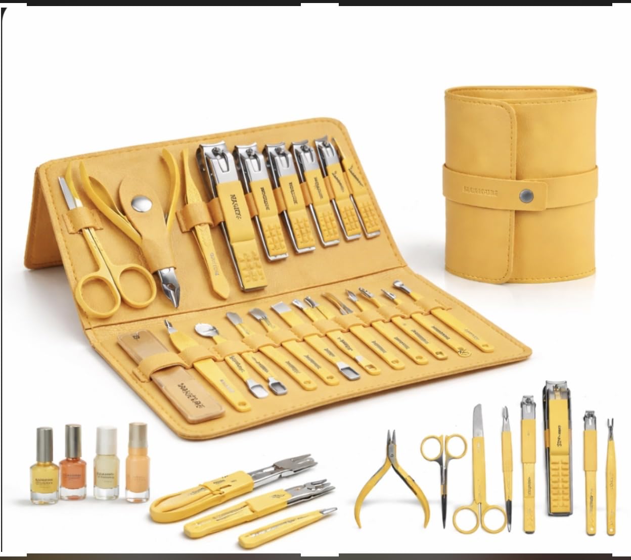 16 Piece Manicure Pedicure Set Stainless