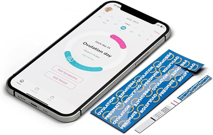 Pregmate 20 Ovulation Test Strips Predictor Kit (20 Count)