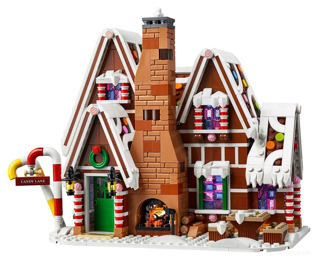 LEGO Creator Expert Gingerbread House 10267 Building Kit (1,477 Pieces)