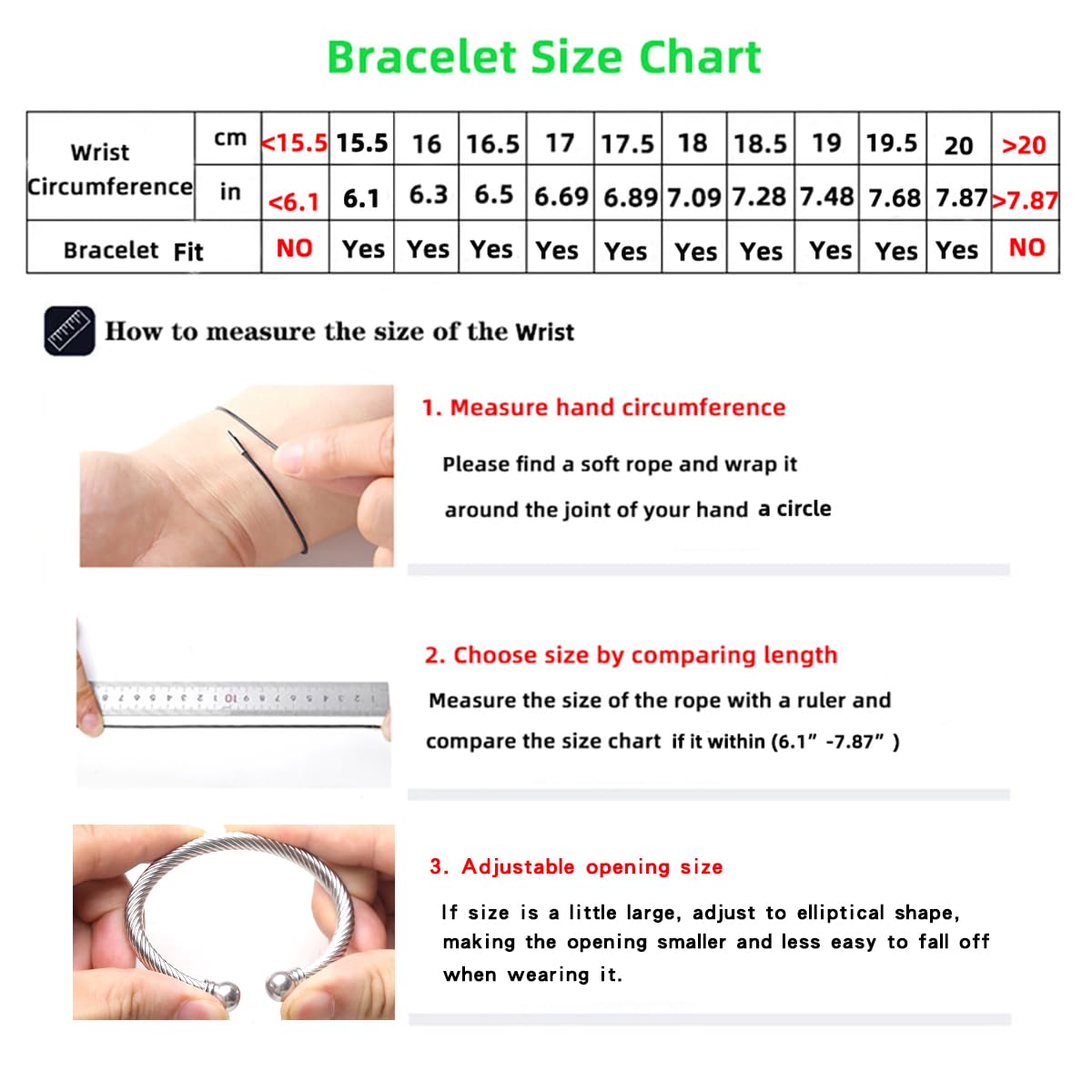 Adjustable C-Shape Open Cuff Bangle, Twisted Cable Bracelet for Men & Women, Chic Stainless Steel Unisex Jewelry Gift for Him Her, Unique Anniversary Present (Gold)