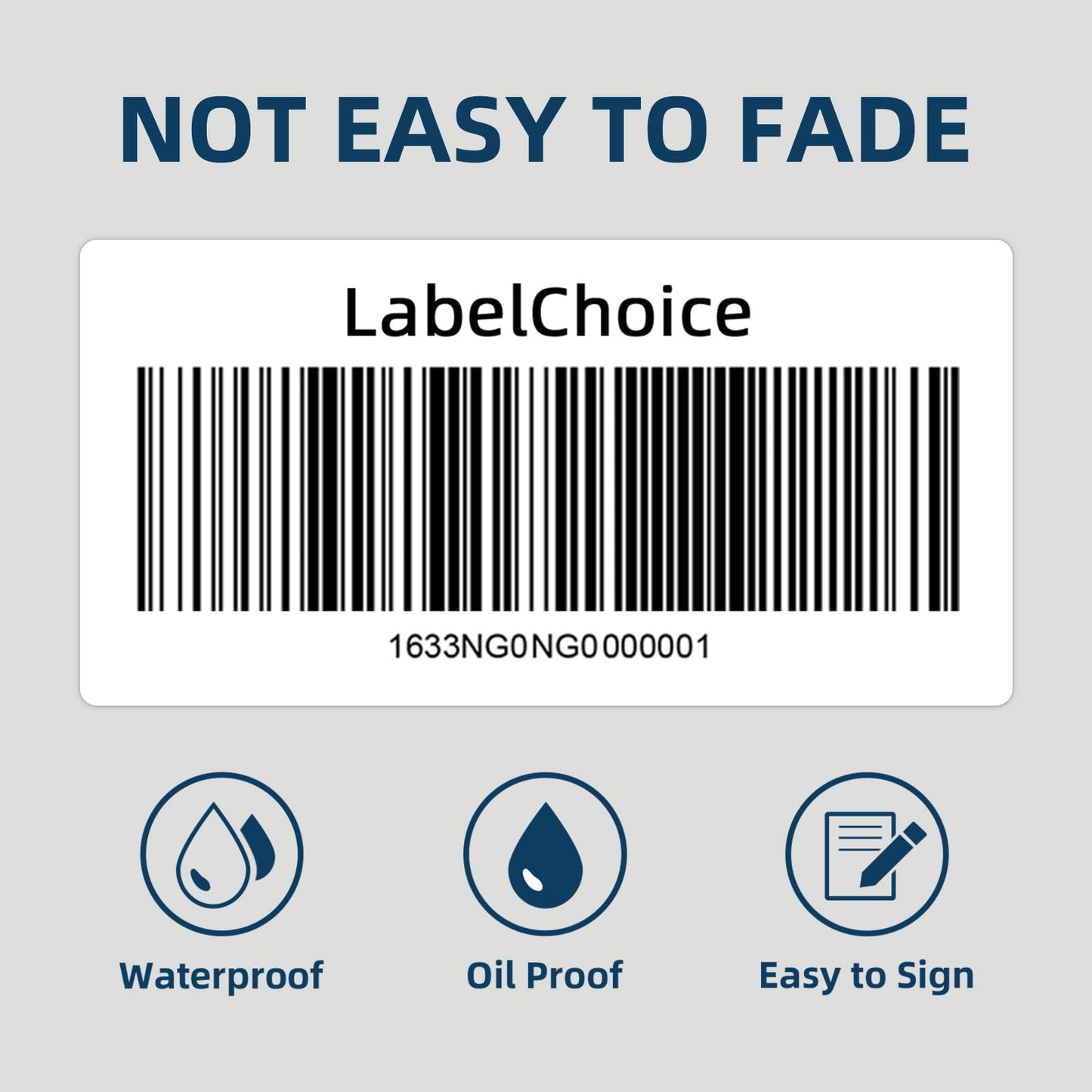 LabelChoice 100 Sheets 1000 Pcs 2”x4” 10 Up Shipping Address Labels Compatible with Laser and Inkjet Printers, 2x4 10 Per Page Strong Adhesive Internet Mailing Shipping Labels