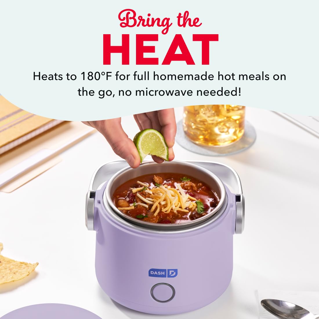 DASH Hot2Go™ Personal Food Warmer (20 Ounces) - Lavender