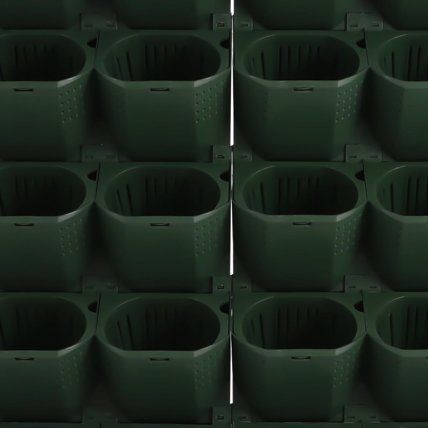 Self Watering Planters Wall Mounted 36 Baskets Automatic Watering System with Timer & Adjustable Drip Irrigation,Wall Planters for Indoor Outdoor Garden
