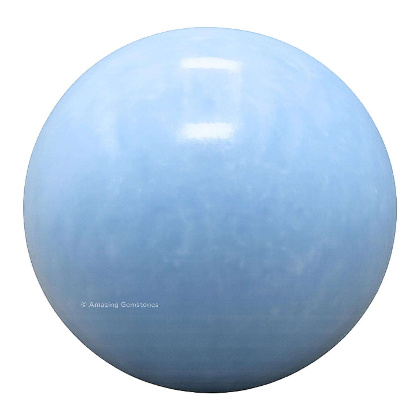 Amazing Gemstone Blue Calcite Crystal Ball with Stand - 2" Inches Crystal Sphere Meditation Balls for Witchcraft and Decorative Balls
