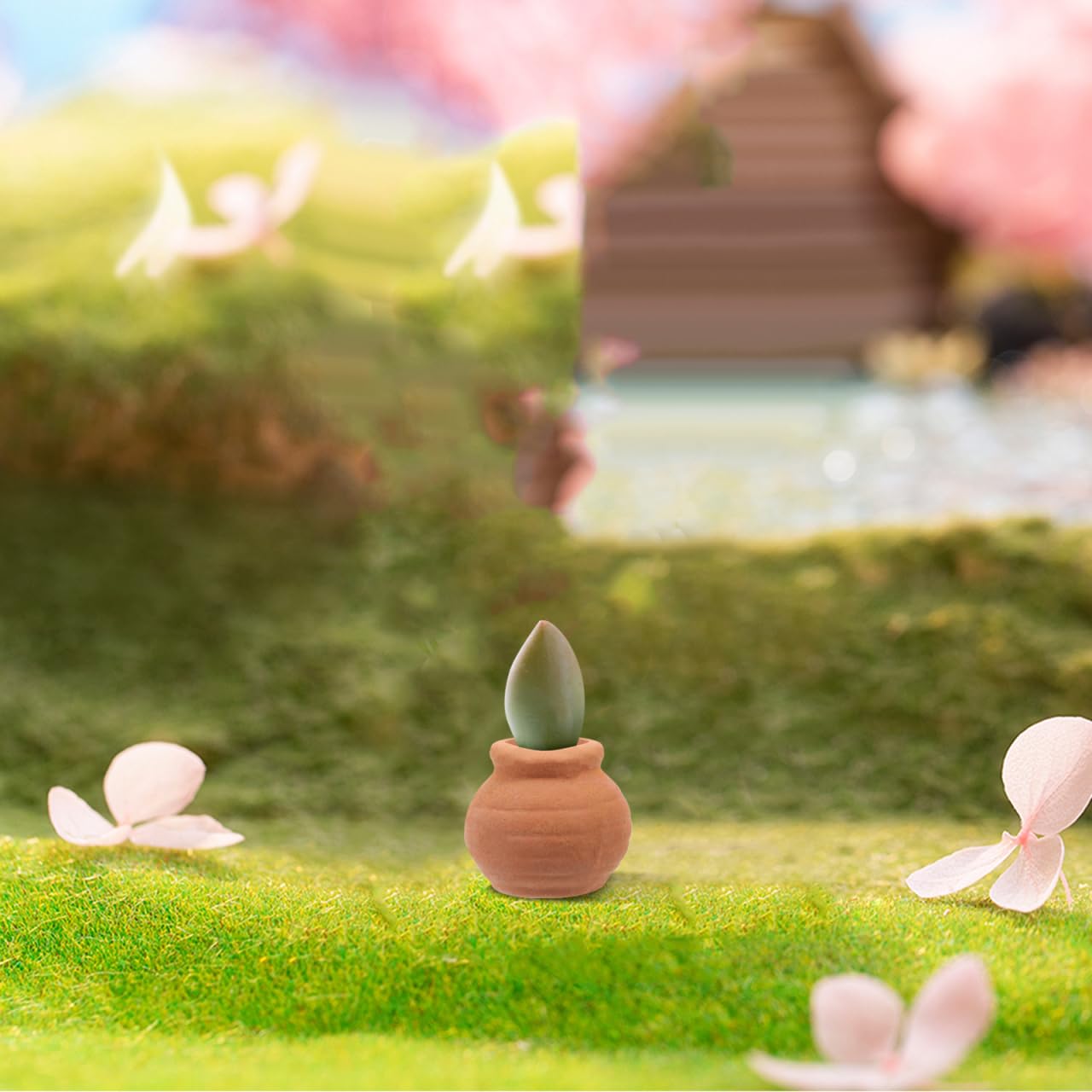 Toddmomy 8Pcs Miniature Clay Succulent Planter Pots Tiny Terracotta Flower Pots for Small Plants Desktop Windowsill Garden