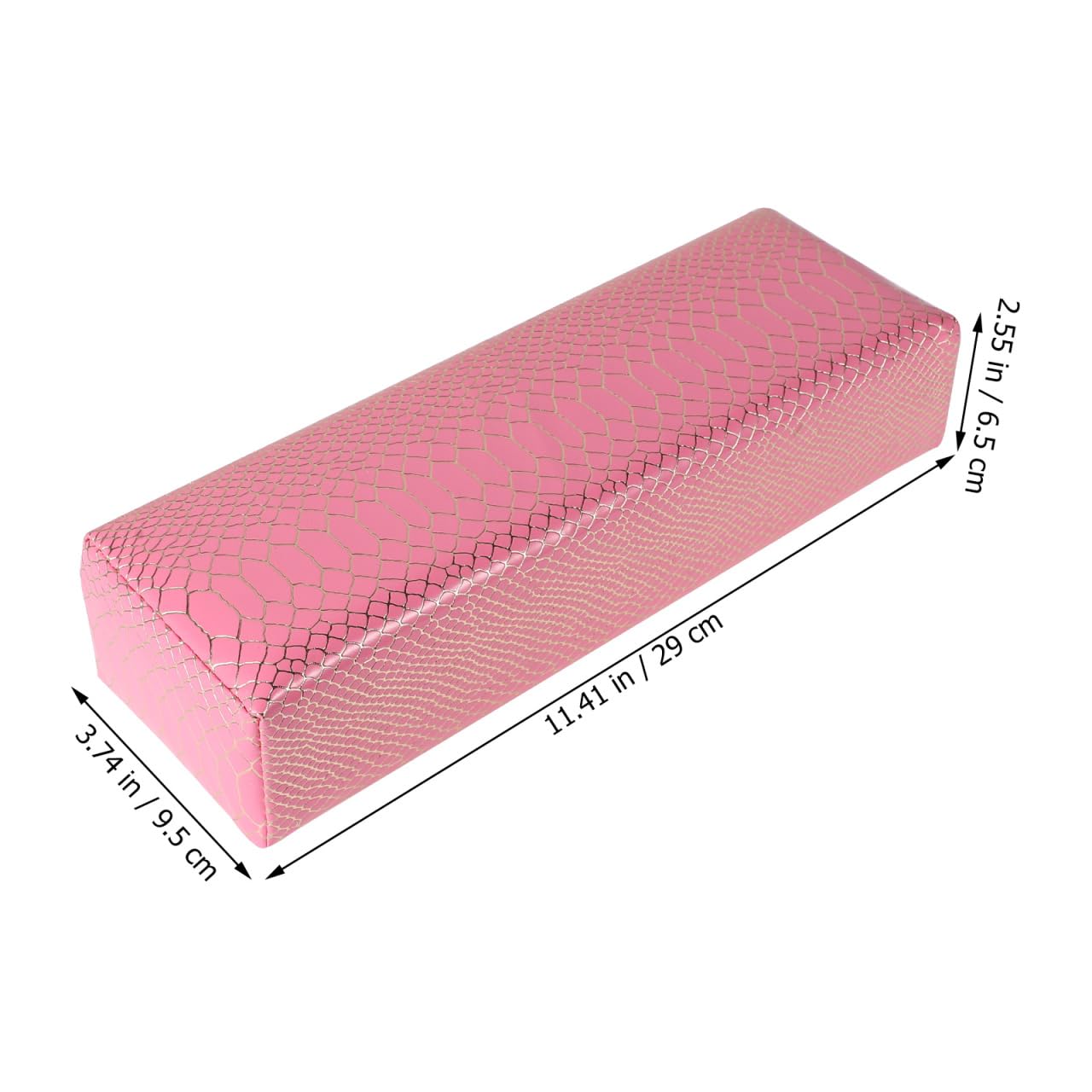 Beaupretty Manicure Hand Rest Pillow Pu Nail Art Cushion for Nail Salons Comfortable Wrist Support Portable Design