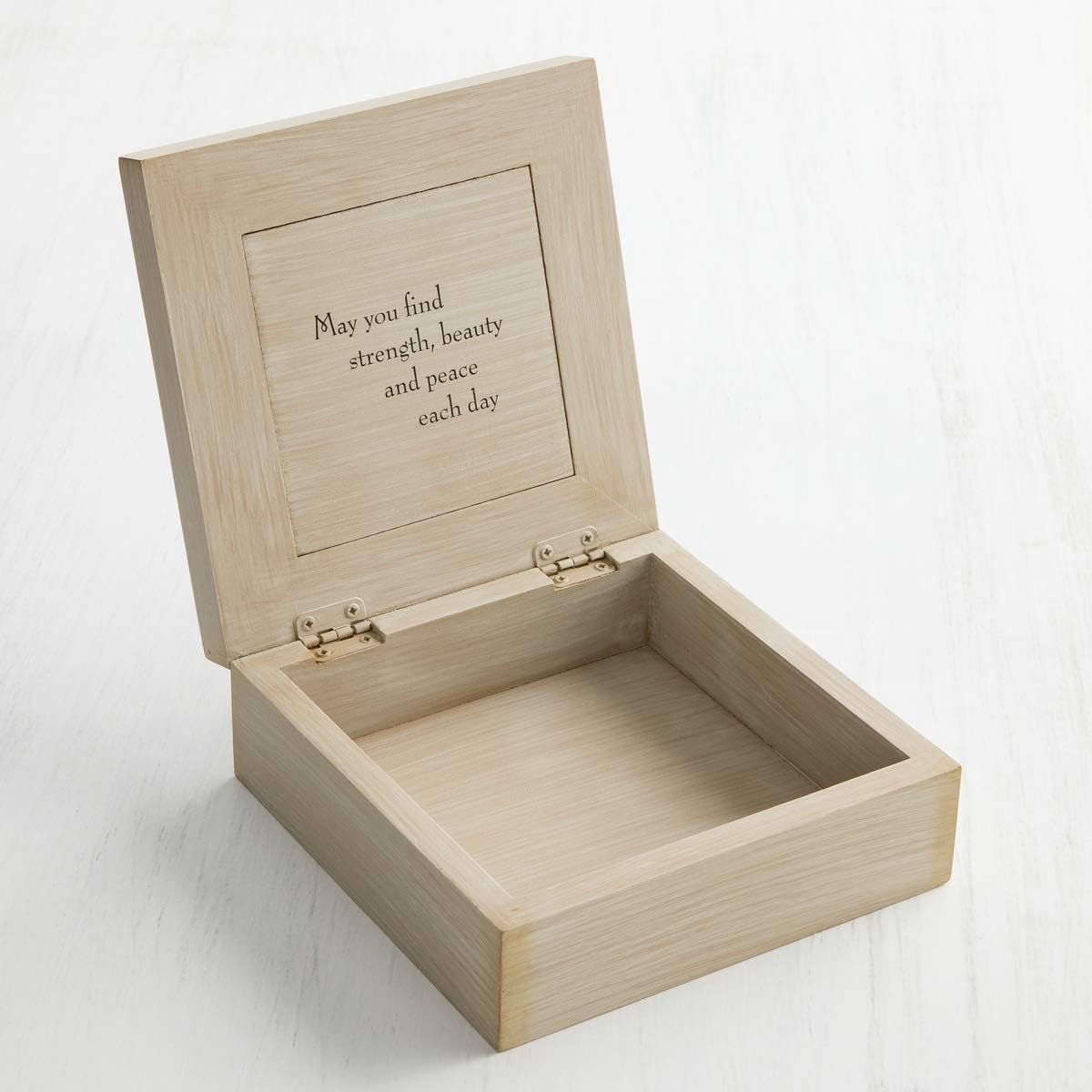 Willow Tree a tree, a prayer Memory Box, May you find strength, beauty and peace each day, Sculpted Angel, Message of Love & Friendship For Jewelry, Keys, Notes, Change, Rosary, Sculpted Memory Box