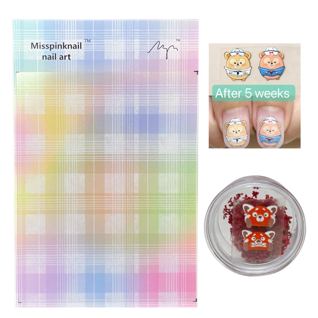 3pcs Blank Sticker DIY Adhesive Sticker Nail Profession use Drawing Sticker Transparent Convenient Tools Tailor Made for Your Clients