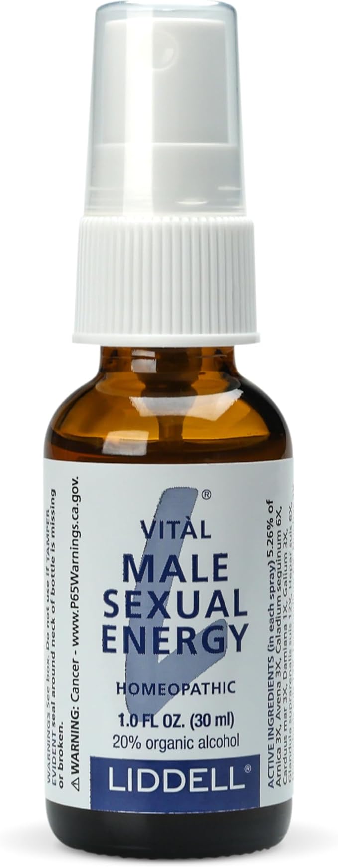 Liddell Homeopathic Vital Male Sexual Energy - 1fl oz
