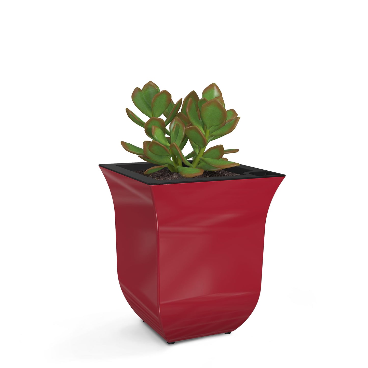 Valencia 8in Planter - Red