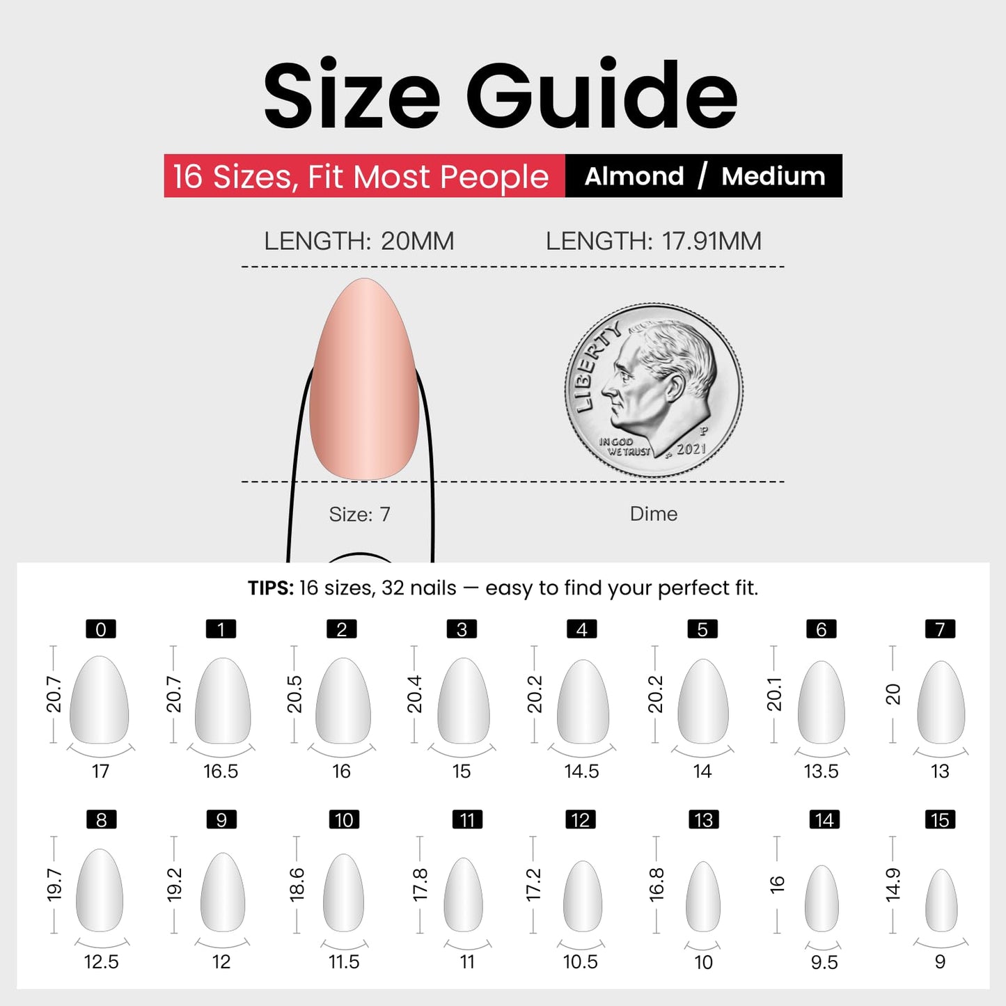 CurvLife Soft Gel Almond Press-On Nails Short,30Pcs Reusable Fake Nail Tips with Adhesive Tabs, Salon-Quality Stick-On Nails for At-Home Manicure (Golden Poise)