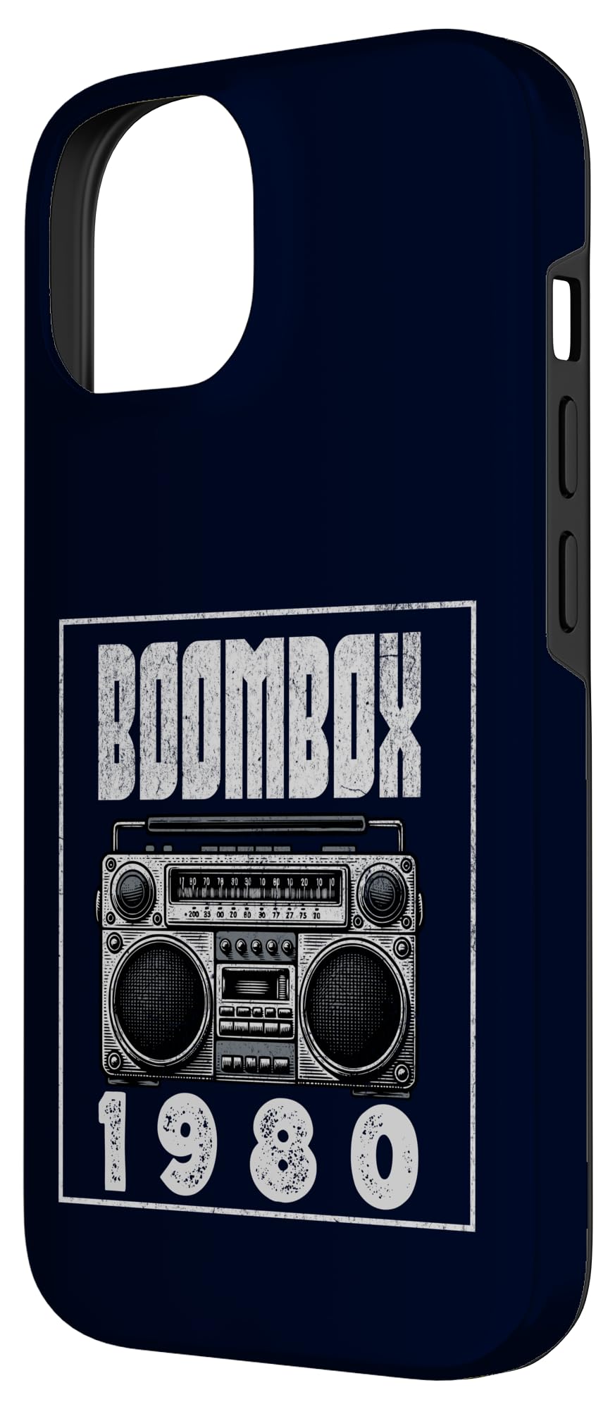 Boombox CD Player Cassette Audio AM FM Radio 1980 Birthday Case for iPhone 14