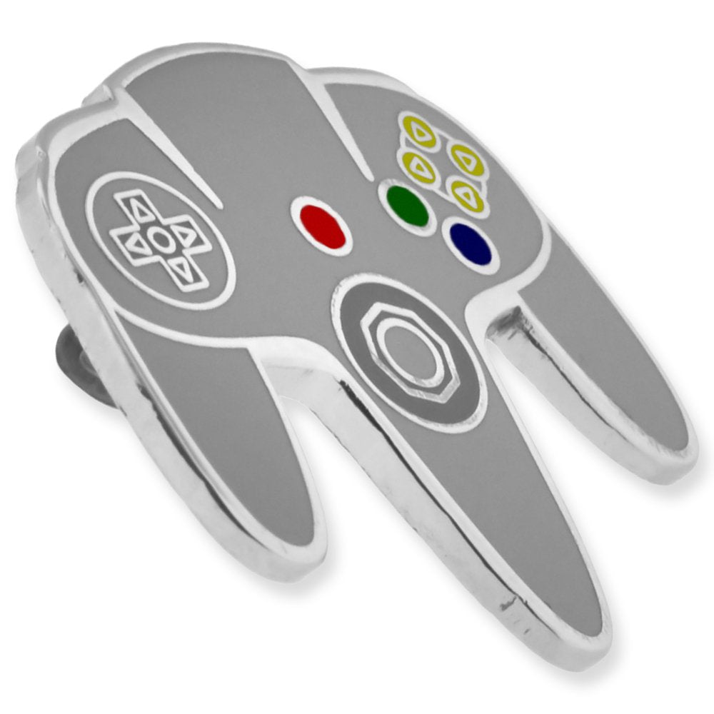 PinMart's Retro Video Gaming Controller Enamel Lapel Pin Set – for Gamers, Jackets, Backpacks, Cool Video Game Gifts, Gaming Accessories, Collectible Gamer Pins