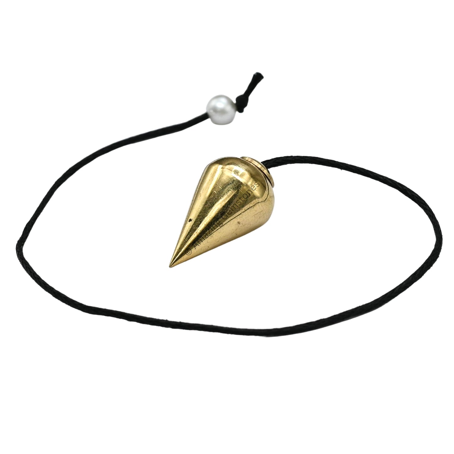 Amazing Gemstone Healing Metal Pendulums for Divination, Gold Dome Cone Steel Copper Pendulum High Energy Pendulo de Bronce Pendulos de Mesa MP87
