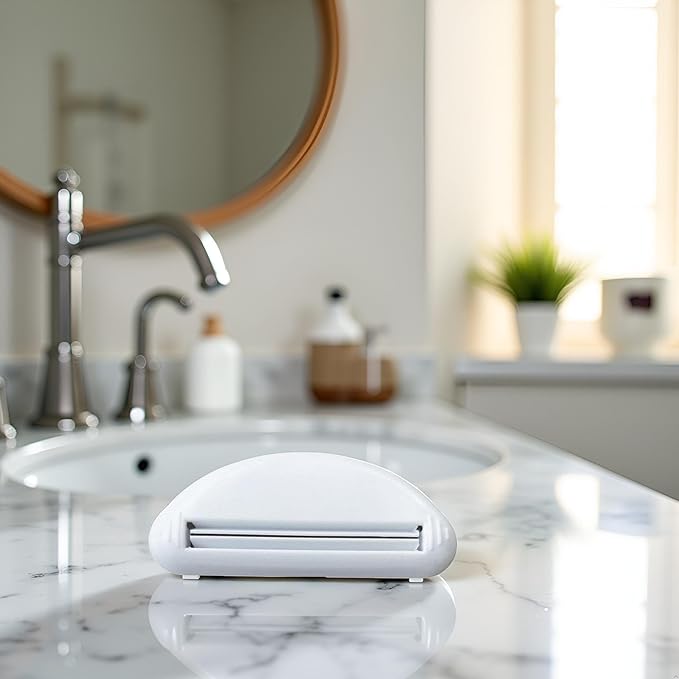 Toothpaste Tube Squeezer,Plastic Toothpaste Tube Squeezer Dispenser,Toothpaste Clips for Saving Toothpaste,Simple and Practical,Mobility and Daily Living Aids (White)