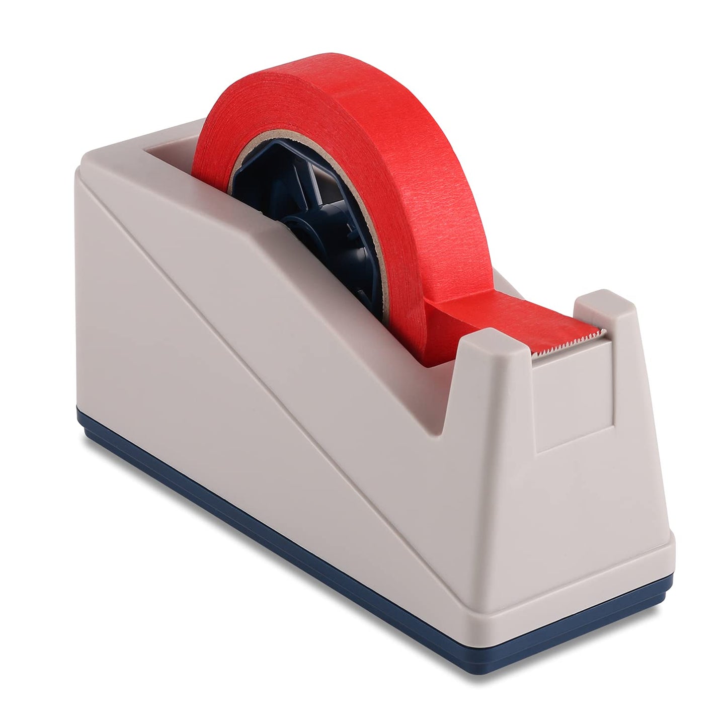 Lichamp Desktop Tape Dispenser Holder with Large 3 inch Core for Masking/Heat Transfer Sublimation/Painters and Freezer/Kitchen Tape,0128GY