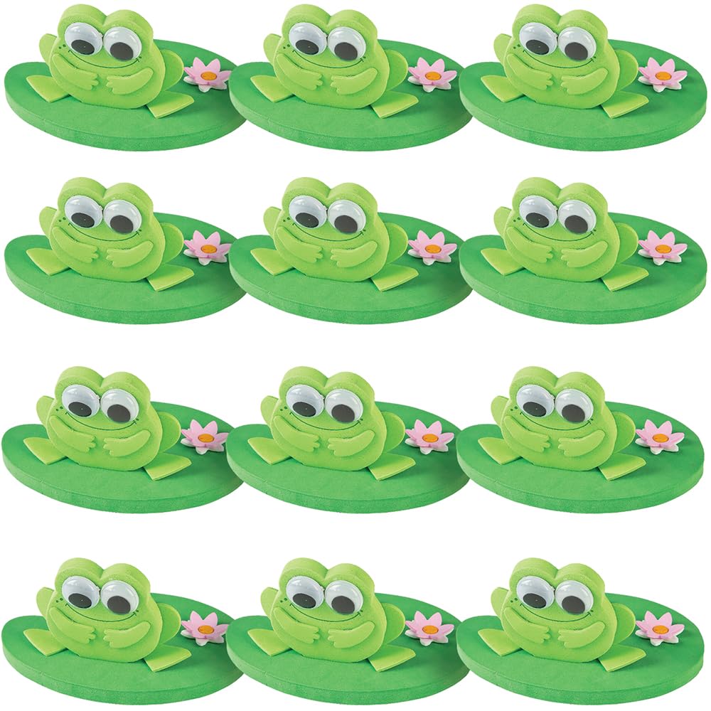 3D Frog On A Lillypad Floating Ck-12 - Crafts for Kids and Fun Home Activities