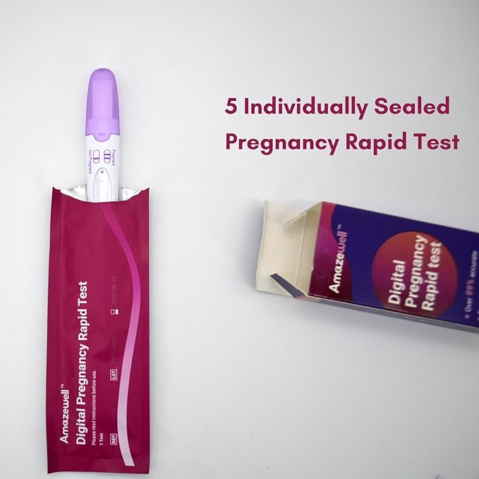 Pregnancy Test, Early Digital Pregnancy Test, First Response Early Result Pregnancy Test (5 Test)