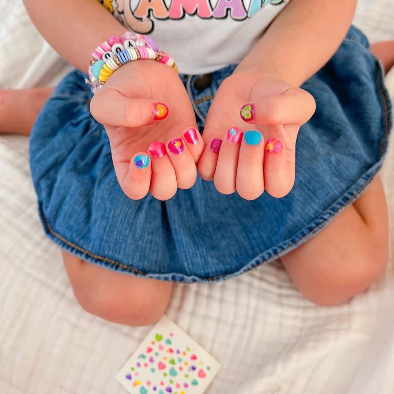 Piggy Paint 100% Non-Toxic Girls Nail Accessories (Nail Art Party Pack - Pack of 5)