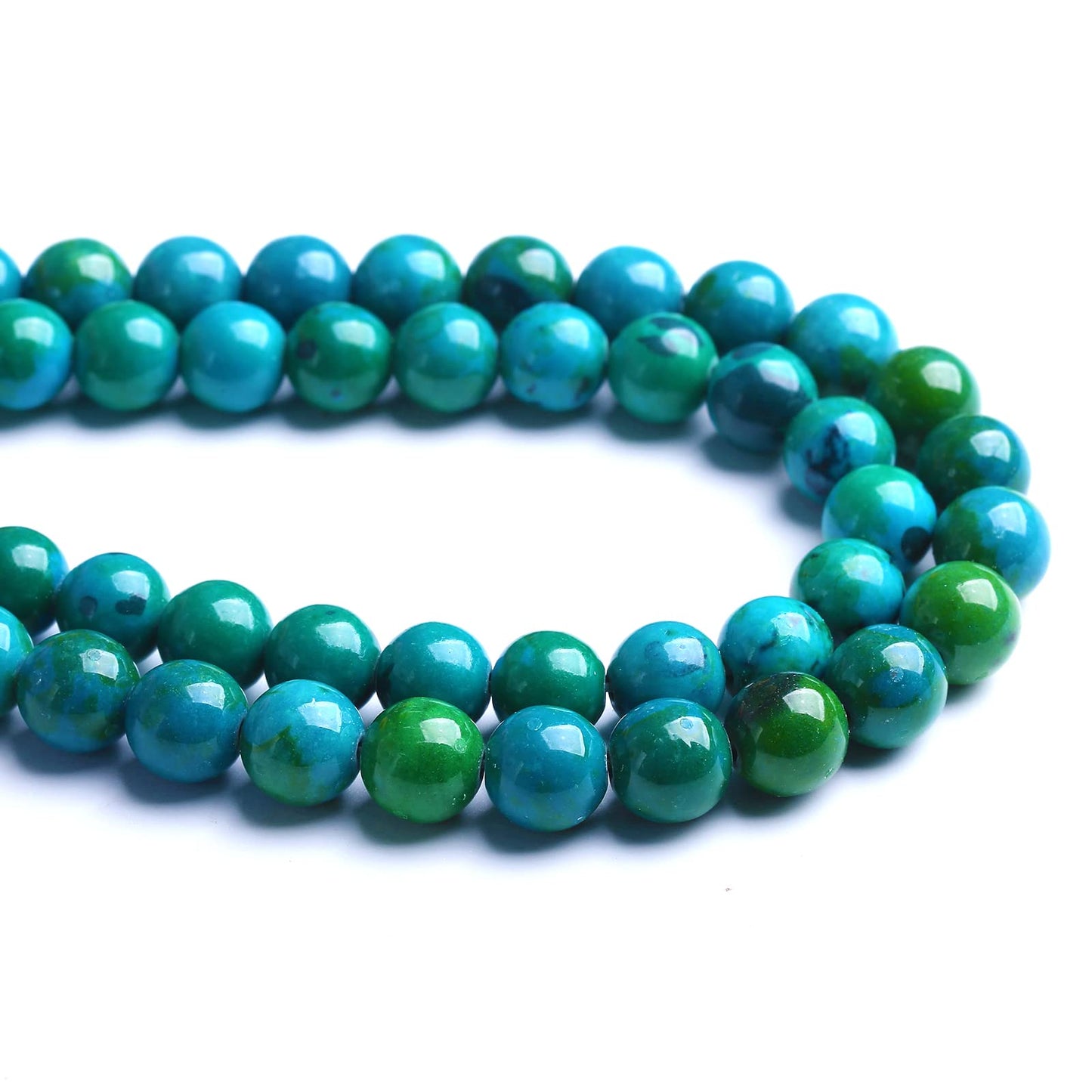 6MM 60PCS Natural Stone Phoenix Loose Beads for Jewelry Making DIY Bracelet 1 Strand