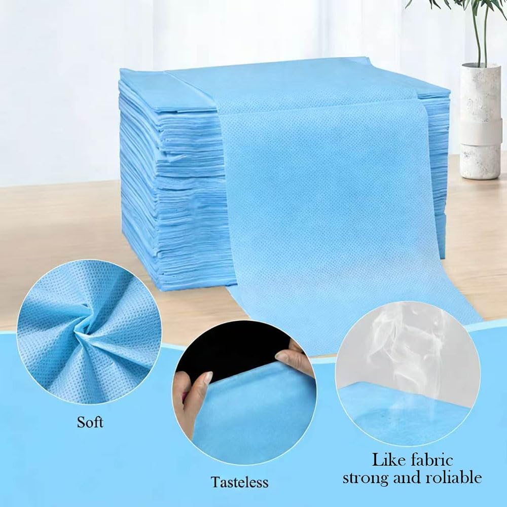 100Pcs Disposable Bed Sheets 31.5"x71"Massage Table Sheets Non (100 Count)