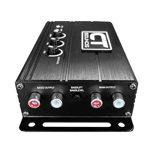 CT Sounds CT-LC2 2-Channel Premium Line-Out Converter with BassLift