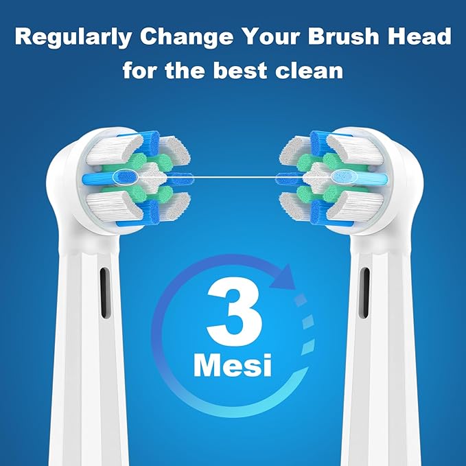 12 Pack iO Replacement Heads Compatible with Oral B iO, for Oral B iO 2/3/4/5/6/7/8/9/10 Series Toothbrushes, Medium Bristles, Soft Yet Effective, White