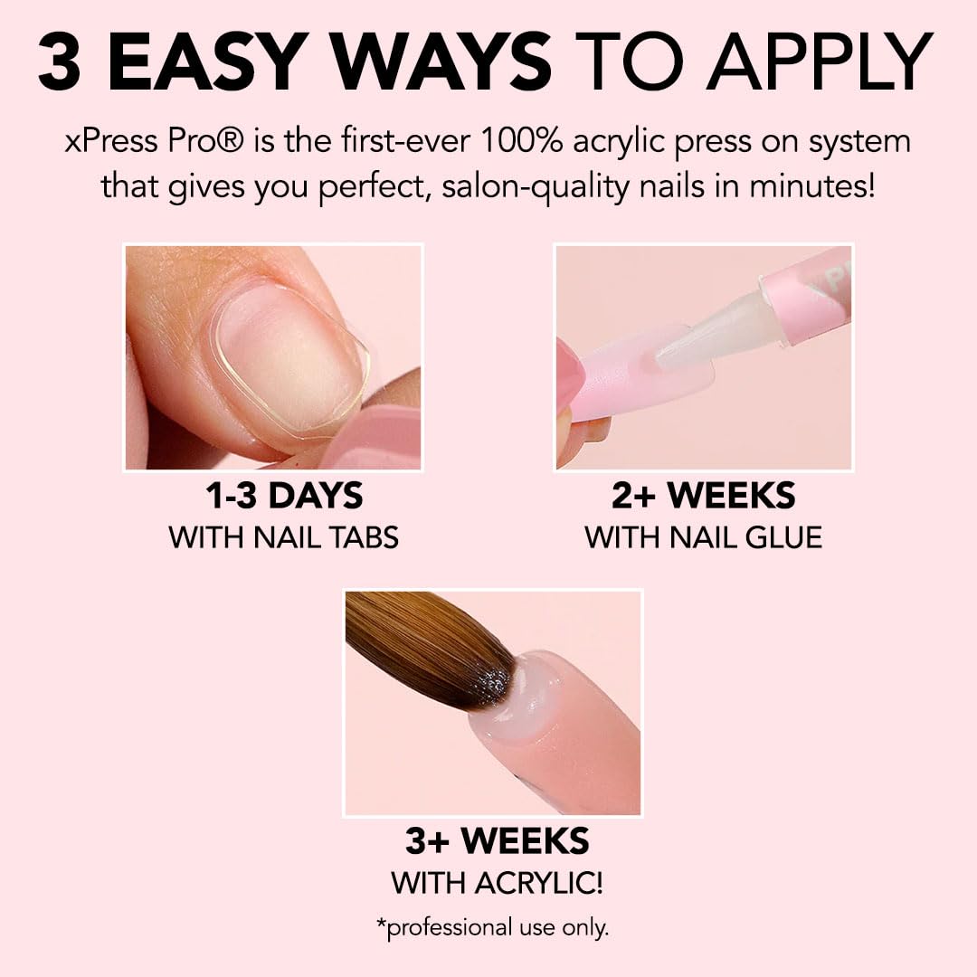 KIARA SKY 100% Acrylic Press On Nails - Chrome Press On Nails | Long-Lasting, Easy Application, Salon-Quality Instant Manicure for Nail Art DIY | 15 sizes - 30 piece Kit