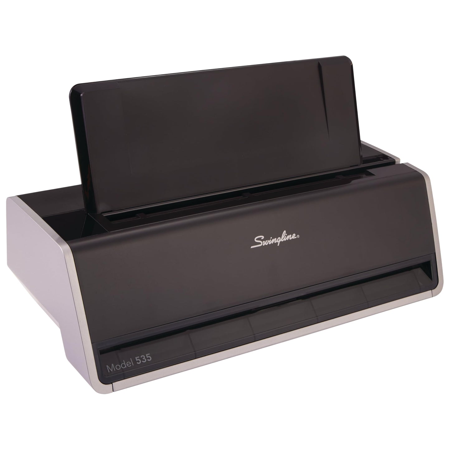 Swingline Electric Hole Puncher 3 Hole, 28 Sheet Capacity Three Hole Punch 3 Ring, Jam Resistant, Touch Screen, Platinum (74535)