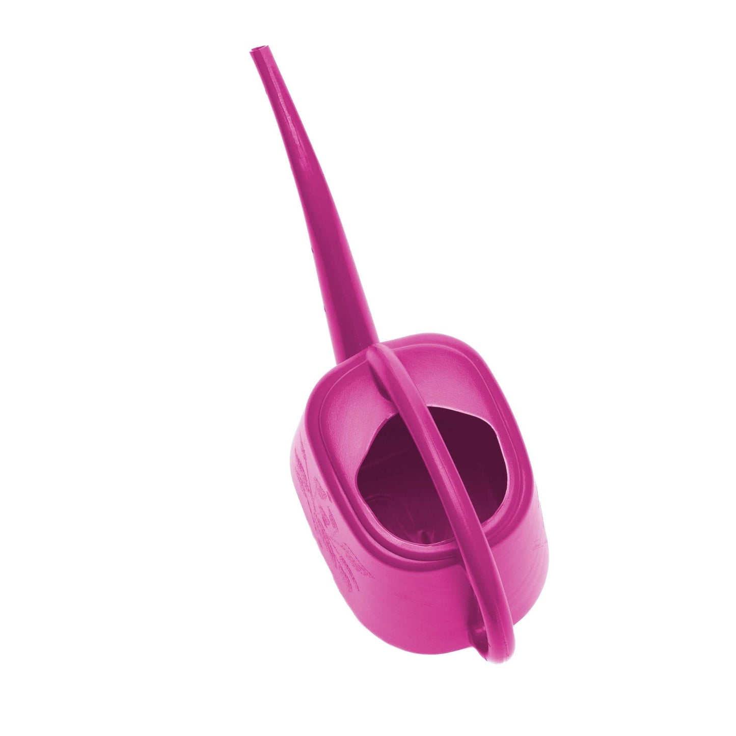 Bloem Aqua Rite 56 Fl Oz Plastic Watering Can - Indoor & Outdoor, Narrow Spout, Comfortable Dual Handles for Flowers & Houseplants, Fuchsia
