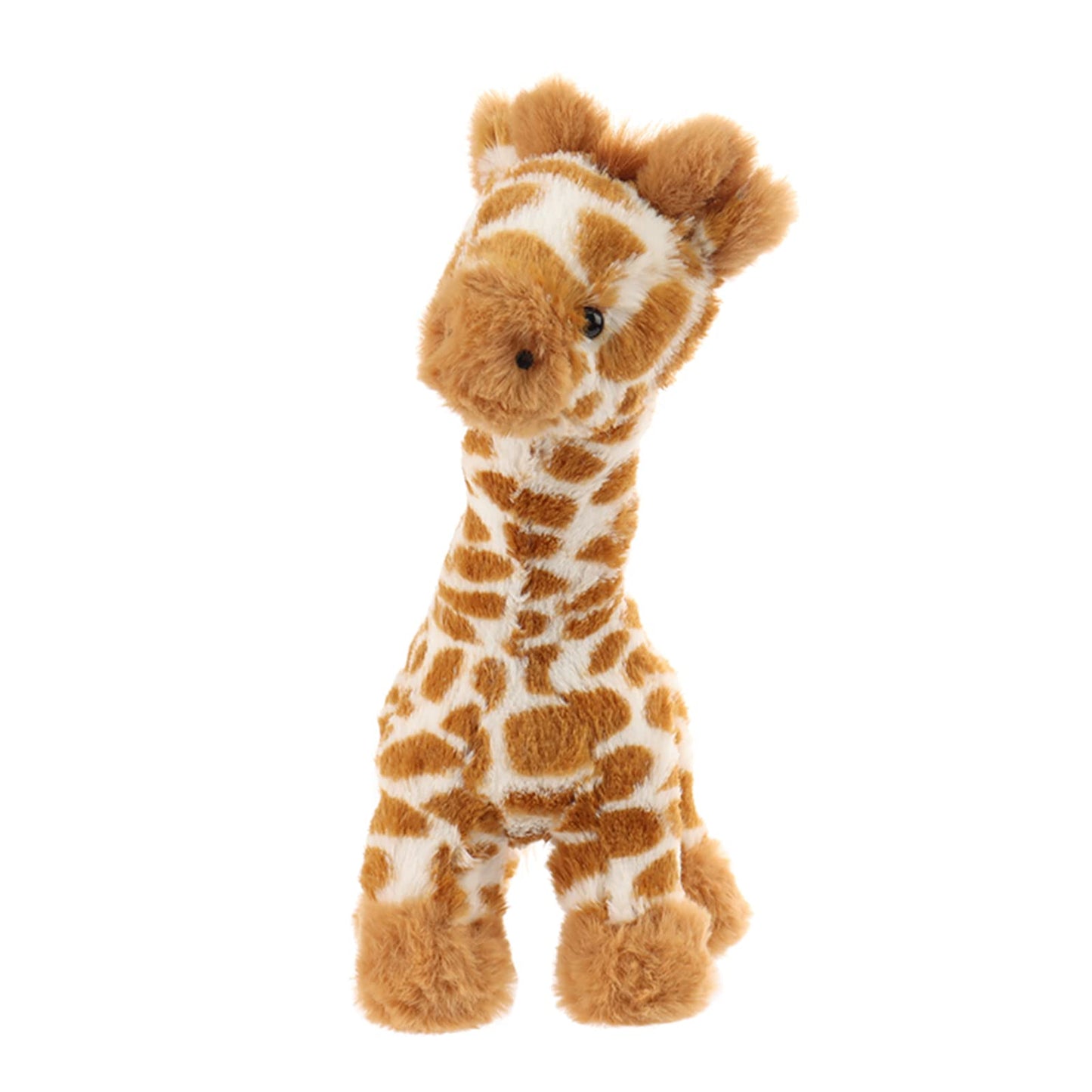 Apricot Lamb Toys Plush Brown Grassland Giraffe Stuffed Animal Soft Cuddly Perfect for Child (Brown Giraffe,12 Inches)