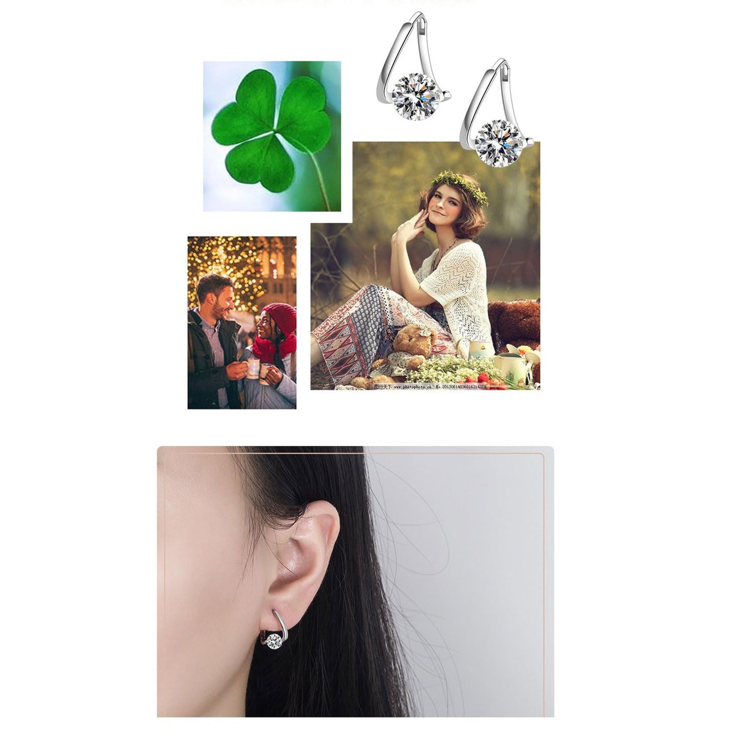 Halolux Lymphvity Germanium Earrings Halolux Lymphvity Germanium Earrings Atheniz Lymphatic Earrings Lymphatic Drainage Earrings (2 Colors) (gold+silver)