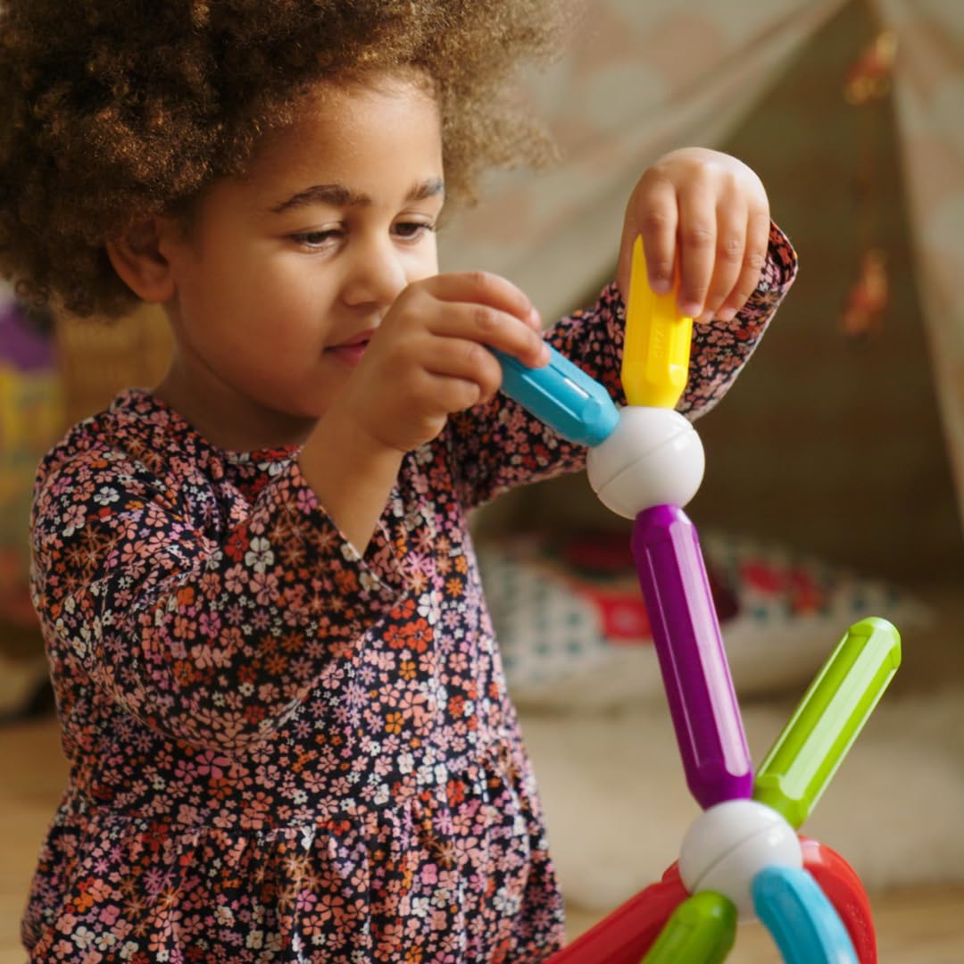 SmartMax Start Plus STEM Building Magnetic Discovery Set, Ages 1-6 (30 Pieces)