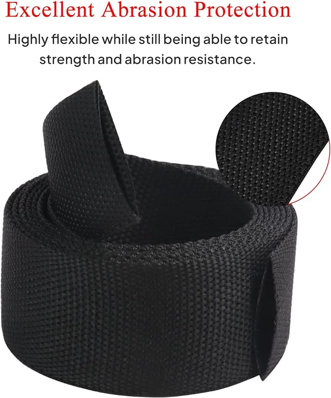 Sonoreboom 2 in 1 Heat Shrink Braided Sleeving Fabric Tubing-Ideal fit Irregular Shape Hose/Cable/Wire (3/8"(10mm), 60FT)