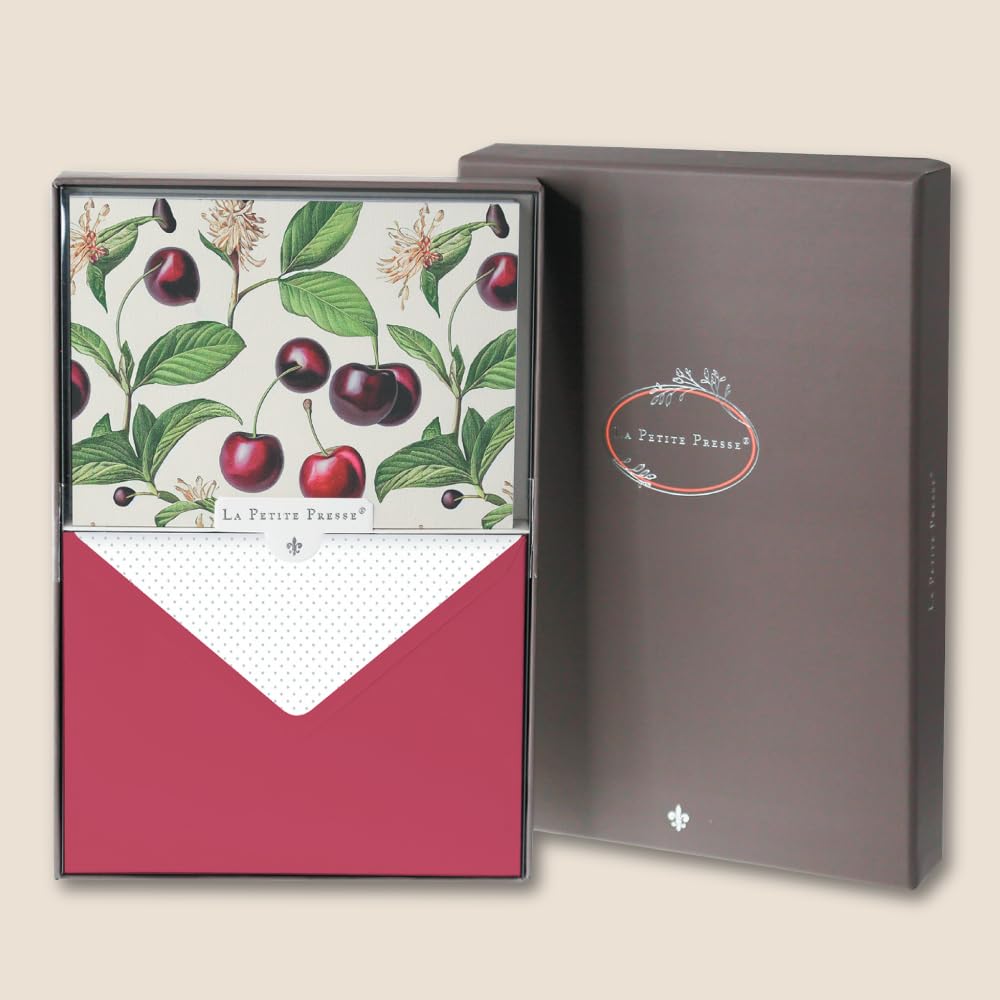 Graphique L’Orange Designer Cards Luxe Collection, Silver Foil Embossed Stationery Boxed Set, 10 Blank Cards with 11 Envelopes, All Occasion Greetings, 5.25" x 3.8"