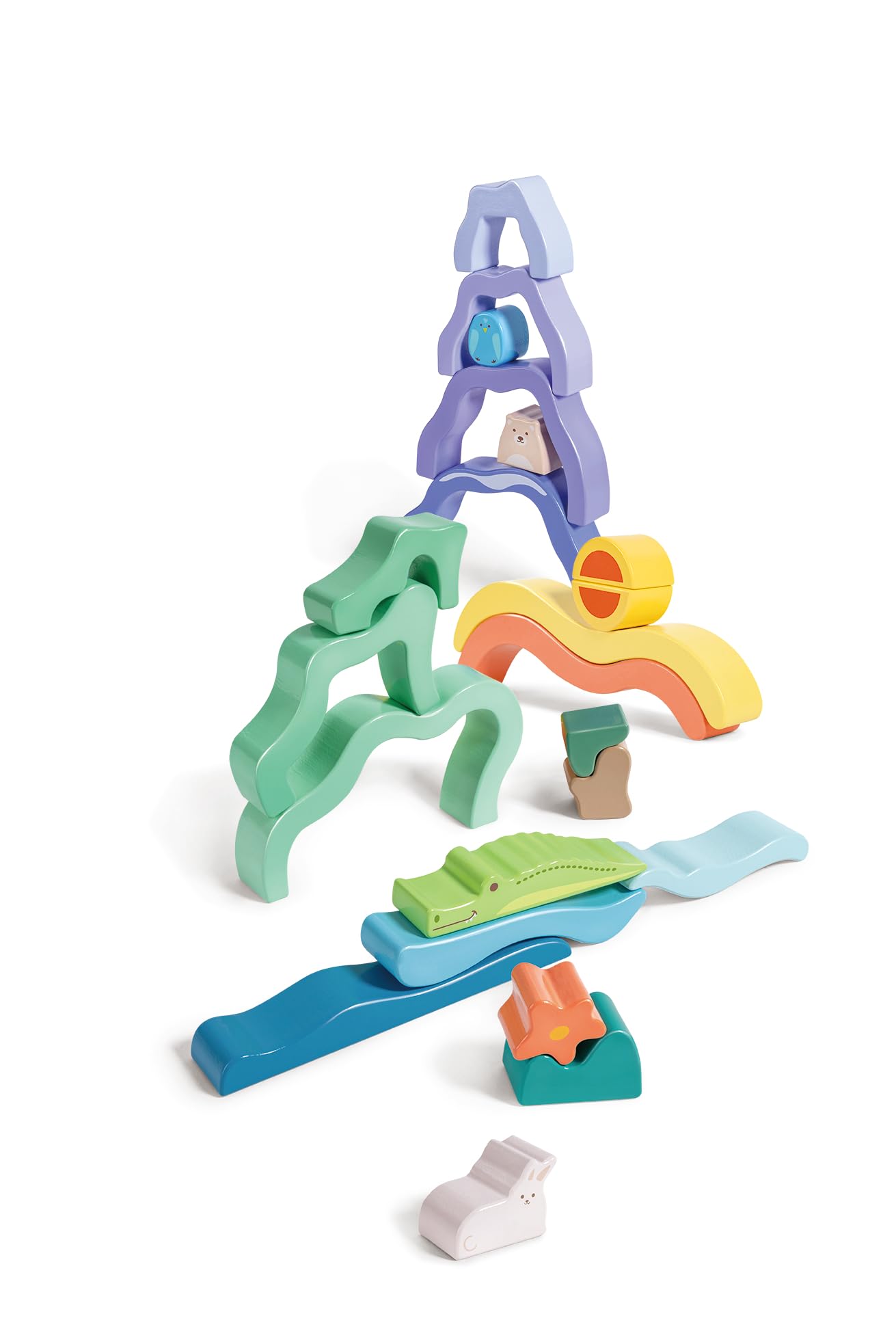 Hape Nature Scene Stacking Blocks
