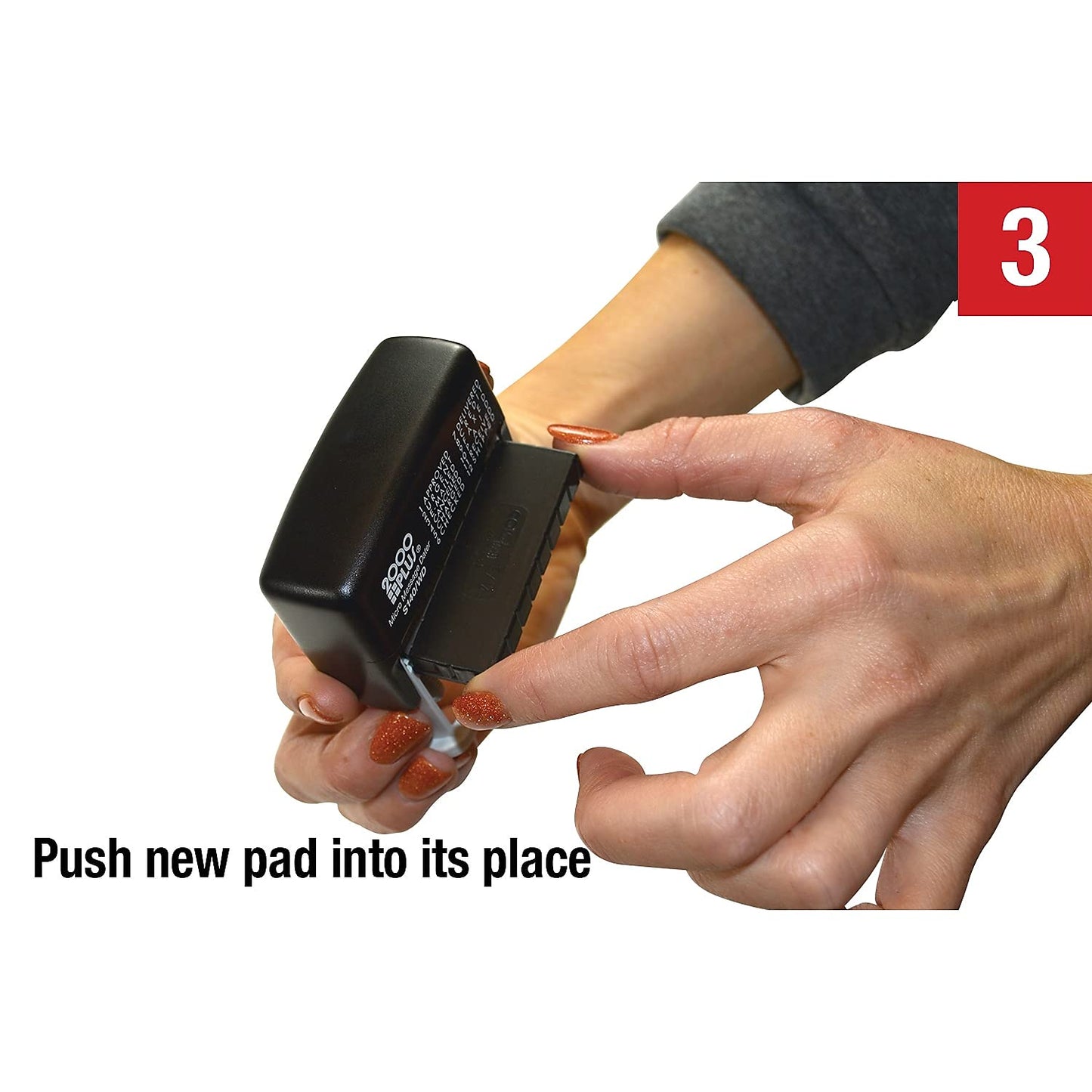 Cosco 2000 Plus Self-Inking Type Size 1 Micro Message Dater (011090)