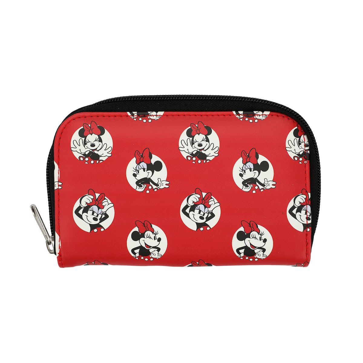 Bioworld Disney Minnie Mouse Belt Bag Wallet Lanyard and Keychain 4-Piece Gift Set