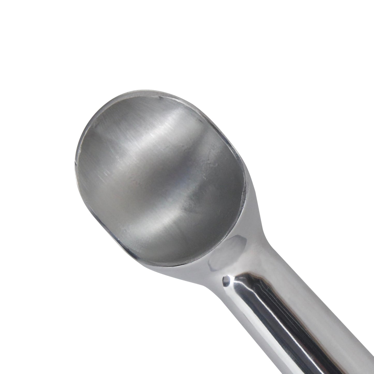 Zeroll Original Ice Cream Scoop Unique Liquid Filled Heat Conductive Handle Simple One Piece Aluminum Design Easy Release Made in USA, 2.5-Ounce, Silver