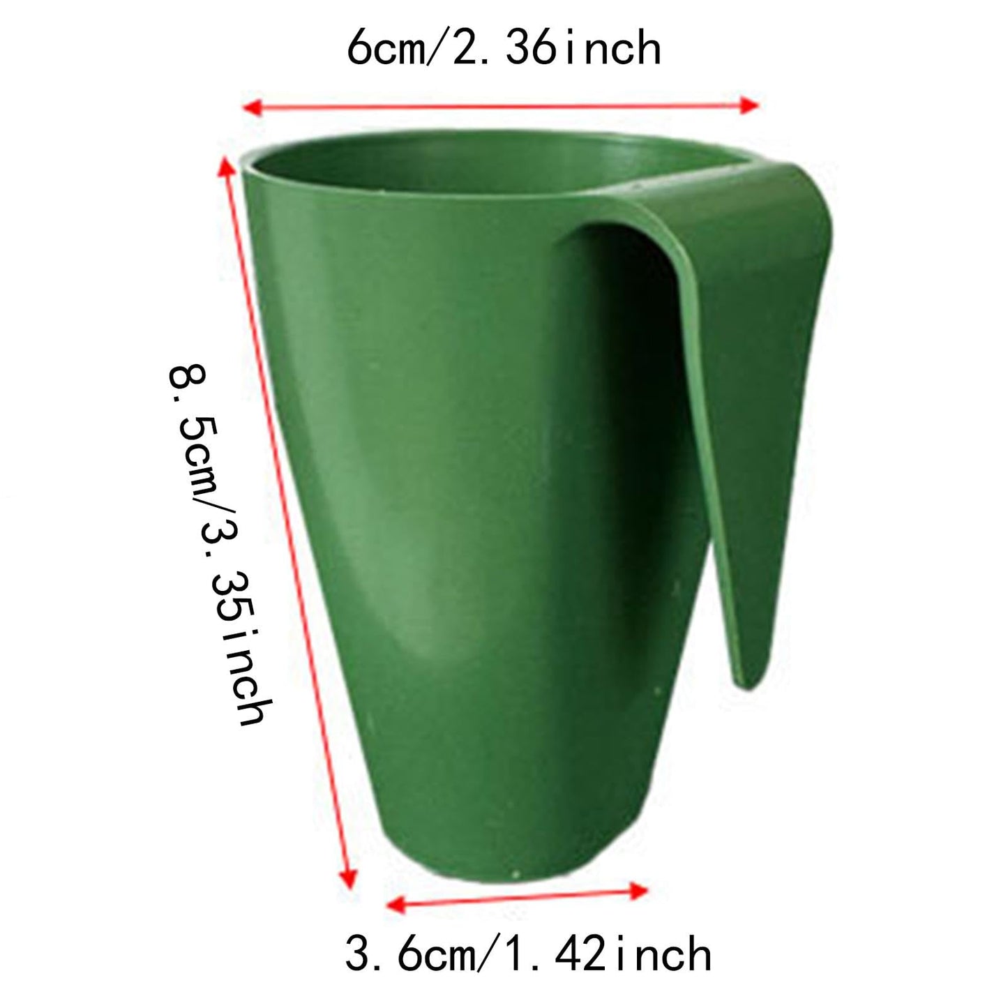 WeiLaiKeQi 20 Pieces Plant Propagation Cup Strawberry Roots Growing Propagate Plant Holder Nursery Pot Bare Root Strawberry Plants Cultivation Tools Lightweight, Size S