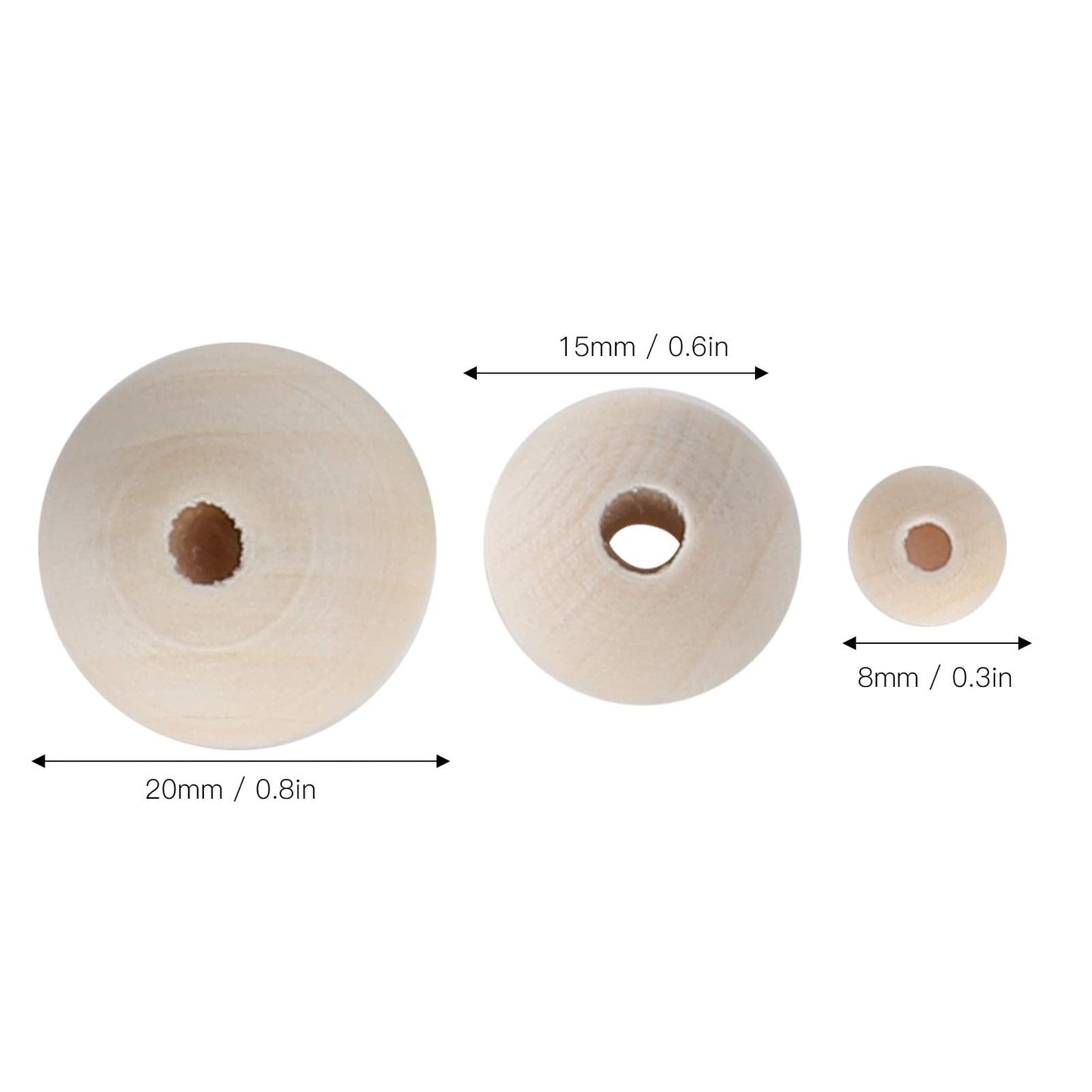 Baby Mobile DIY Kit, Nursery Wooden Frame Mobile Hanger Bed Bell Frame for Crafts Mobile Kit Wind Chime Bell Room Home Decor Gift