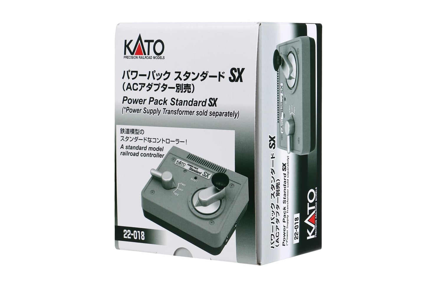 Kato N Gauge pawa-pakkusutanda-do SX (AC Adapter Not Included) 22 – 018 Railway Model Supplies