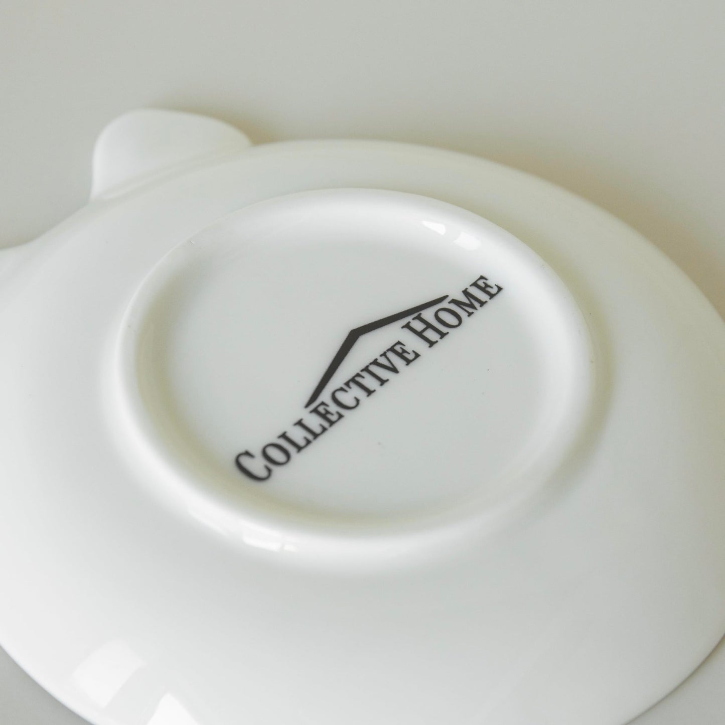 COLLECTIVE HOME Custom Initial Ceramic Jewelry Tray with Bow - Ring Holder & Earring Dish | Christmas Gift Idea for Women, Unique Birthday Present for Her (K)